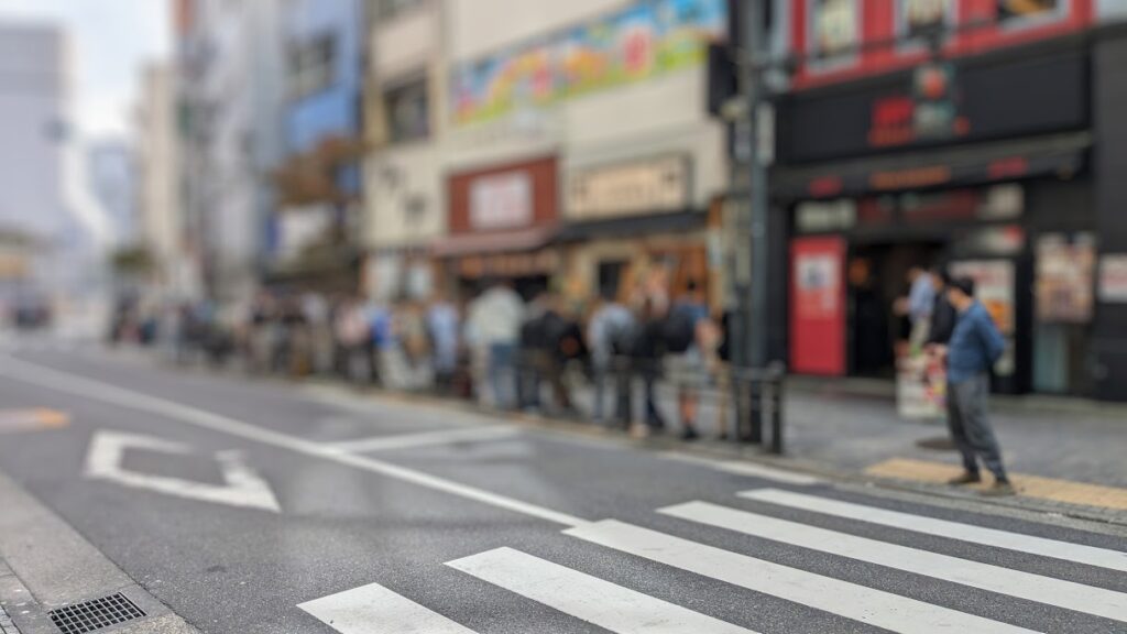 コラボ開店前の様子