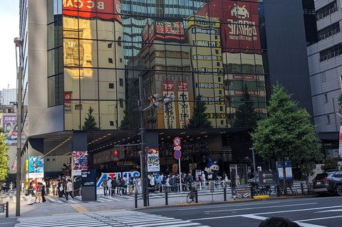 アトラスフェス、早朝風景