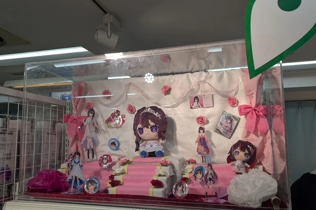 コトブキヤ秋葉原 AZkiソロライブの特設コーナー