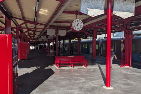 豊島園駅のホーム