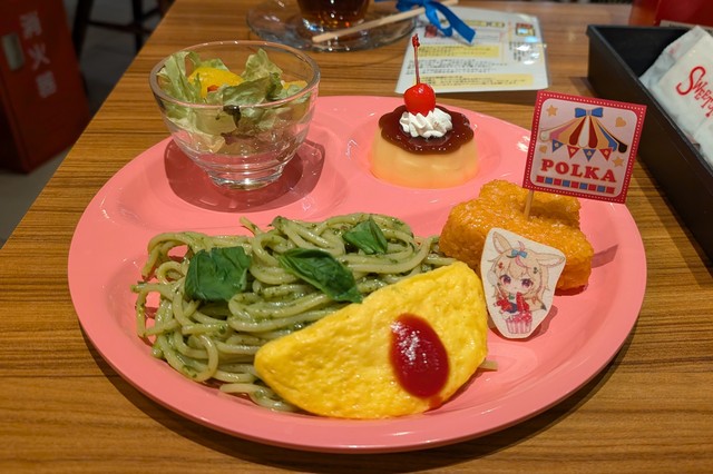 ホロライブ しらけん × スイパラ コラボ ポルカの奇想天外！お子様ランチ