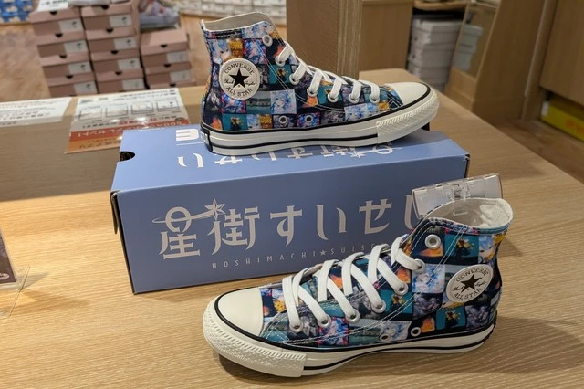 星街すいせいコラボCONVERSE 展示 in 池袋パルコ6階