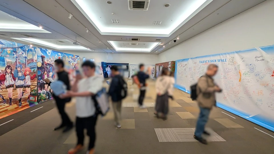 入口からの会場内の様子
- hololive SUPER EXPO 2025 後夜祭 埼玉 -