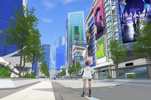 Ver.1.0.0のオルタナティブシティの街並み
- ホロアース Ver.1.0.0 -