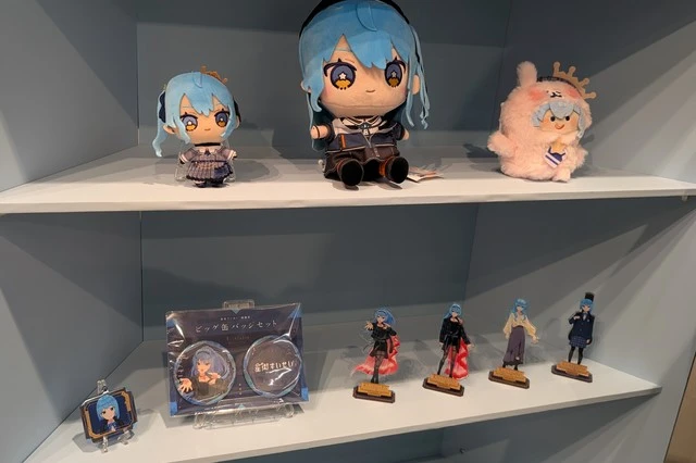 グッズ展示
- 星街すいせい展覧会「SUISEI ARCHIVES」-