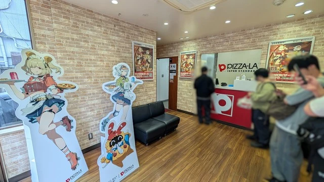 豊島中央店の店内の様子
-ゼンレスゾーンゼロ × ピザーラ コラボ-
