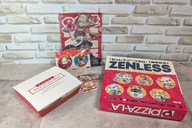 購入したバーニスセットとクーポンで無料ゲットのポテト
-ゼンレスゾーンゼロ × ピザーラ コラボ-