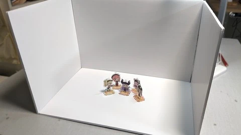 以前作成して小さいと思った撮影ブース