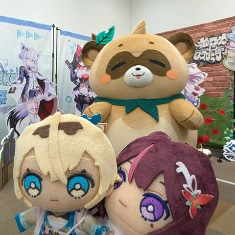 あずいろ ぽこべぇ 記念撮影♪
-ホロライブEXPO後夜祭2025 着ぐるみグリーティング-