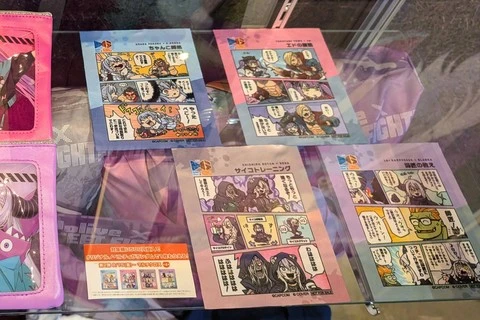 ホロライブ × ストリートファイター6コラボ カプコンプラサ池袋 後半の500円投入のノベルティ