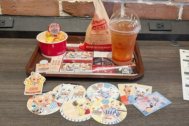 わためセットと特典
- ホロライブ×ウェンディーズ・ファーストキッチン コラボ -