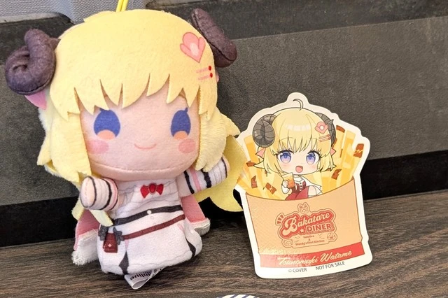 ポテトの特典のわためステッカー
- ホロライブ×ウェンディーズ・ファーストキッチン コラボ -