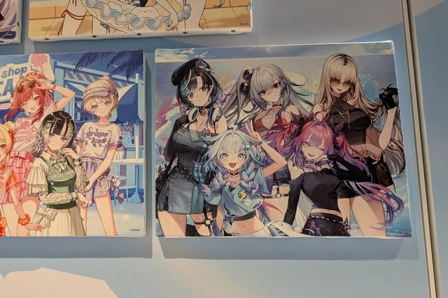 キャンバスボード サンプル展示
-ホロナツパラダイス POP UP SHOP-