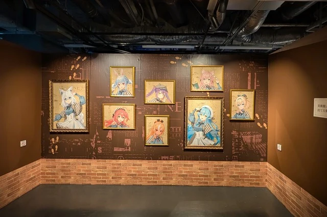 探偵側のスタート部屋。ここでLINE通話
- hololive‐探偵と怪盗、美術館に仕掛けられた謎 -