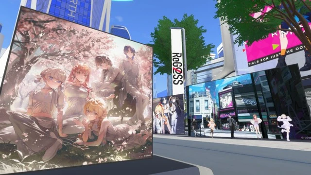 ReGLOSSにジャックされたオルタナティブシティの様子
-ホロアース ReGLOSS 2周年パーティ-