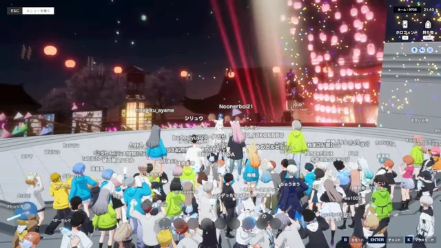 2025年08月に行われ、スゴイ人だった 白上フブキ降臨祭の様子
