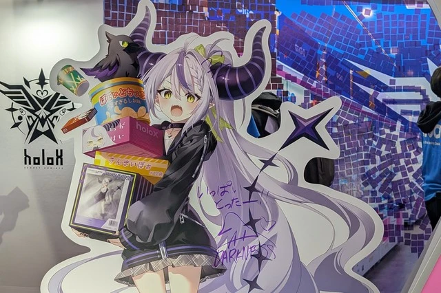 hololive SUPER EXPO2026 GiGOブース 遅くまでノベルティも残っており展示もスムーズに見れた