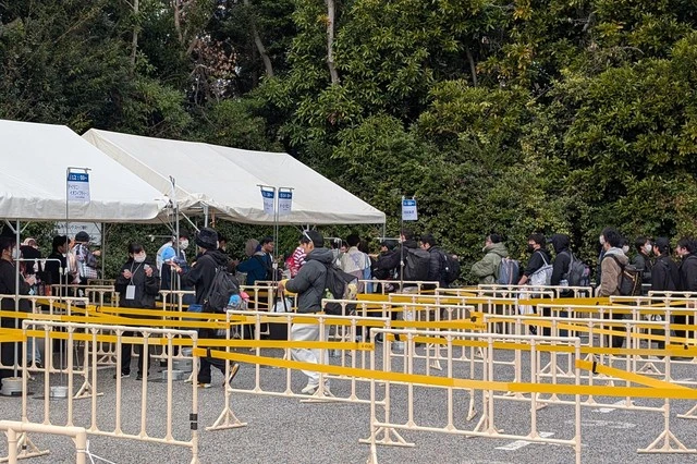 hololive SUPER EXPO2026 モニタリングチケット整理券受け取り前
すでに半数近くが配布終了