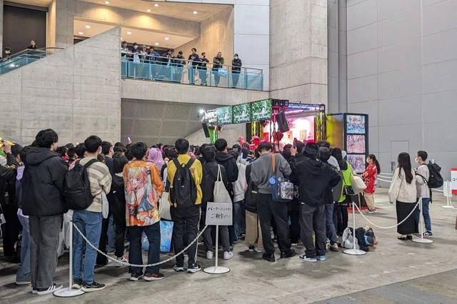hololive SUPER EXPO2026 JOYSOUNDブースの様子
カラオケが大盛況