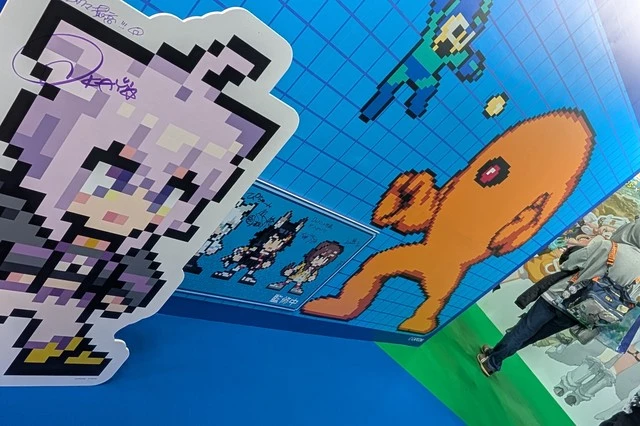 hololive SUPER EXPO2026 カプコンブース ノベルティは遅くまで残っており展示もみることができた