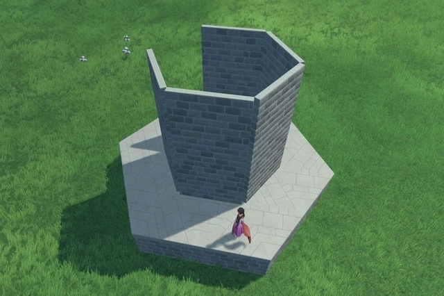 ホロアース 召喚ボス用 閉じ込めトラップ 作り方
壁は高さ2枚分設置、一箇所は出入りのために空けておく