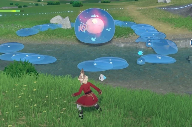 ホロアース ヒュージスライムは川を超えることができないことを利用してのハメ