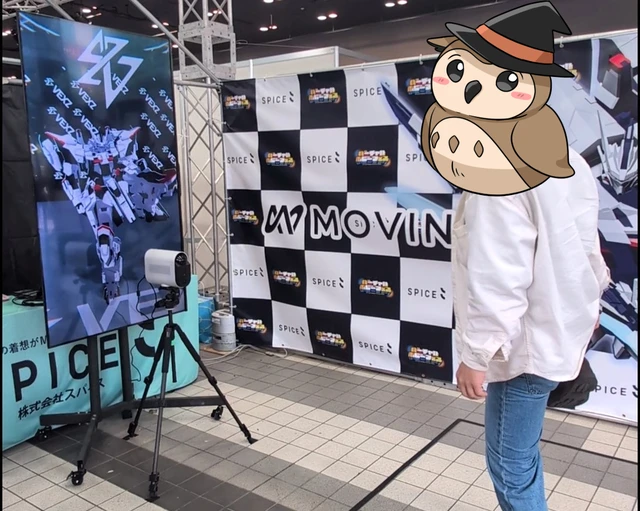 VTUBER EXPO 2026
MOVIN マーカーレスモーションキャプチャーを体験