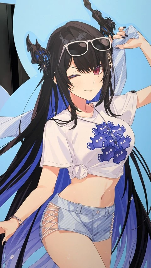 hololive Splash T-Party! Tシャツ姿のネリッサちゃんが美しすぎる